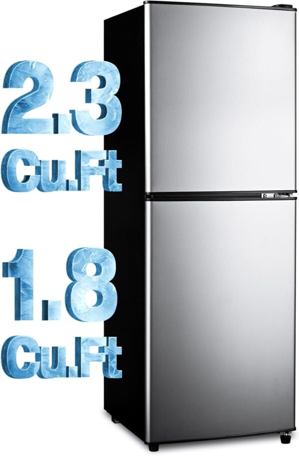 4.1 Cu.Ft Fridge with Bottom Freezer and Drawer